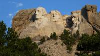 Mount Rushmore - George Washington, Thomas Jefferson, Theodore Roosevelt, Abraham Lincoln